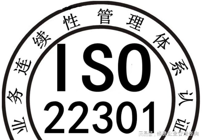 江南APP平台ISO22301业务连续性管理体系认证证书(图1)